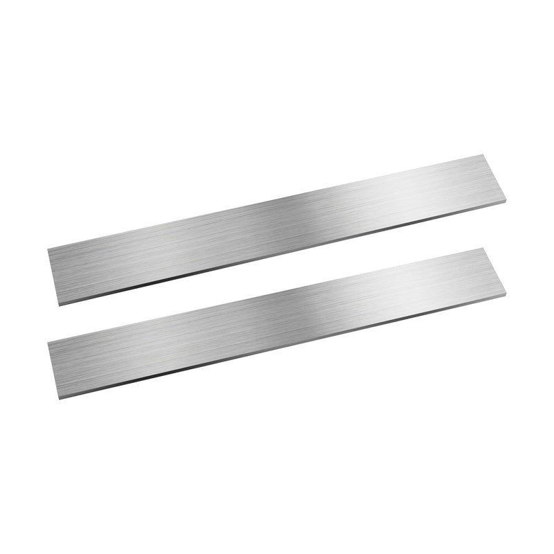 SUNKOO 304 Stainless Steel Flat Bar 2PCS, 5/16" Thick 1 9/16" Wide 8" Long, Brushed Finish, Durable Versatile Trim Strips, Easy to Shape for DIY, Kitchen, Home Repairs - Image 1